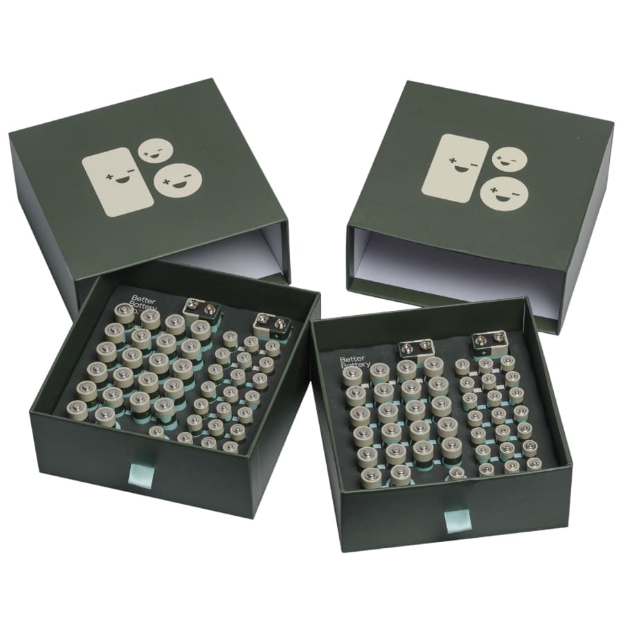 Better Battery Co. 92-Piece Alkaline Battery Variety Pack: $30 Better Battery Co. 92-Piece Alkaline Battery Variety Pack: $30