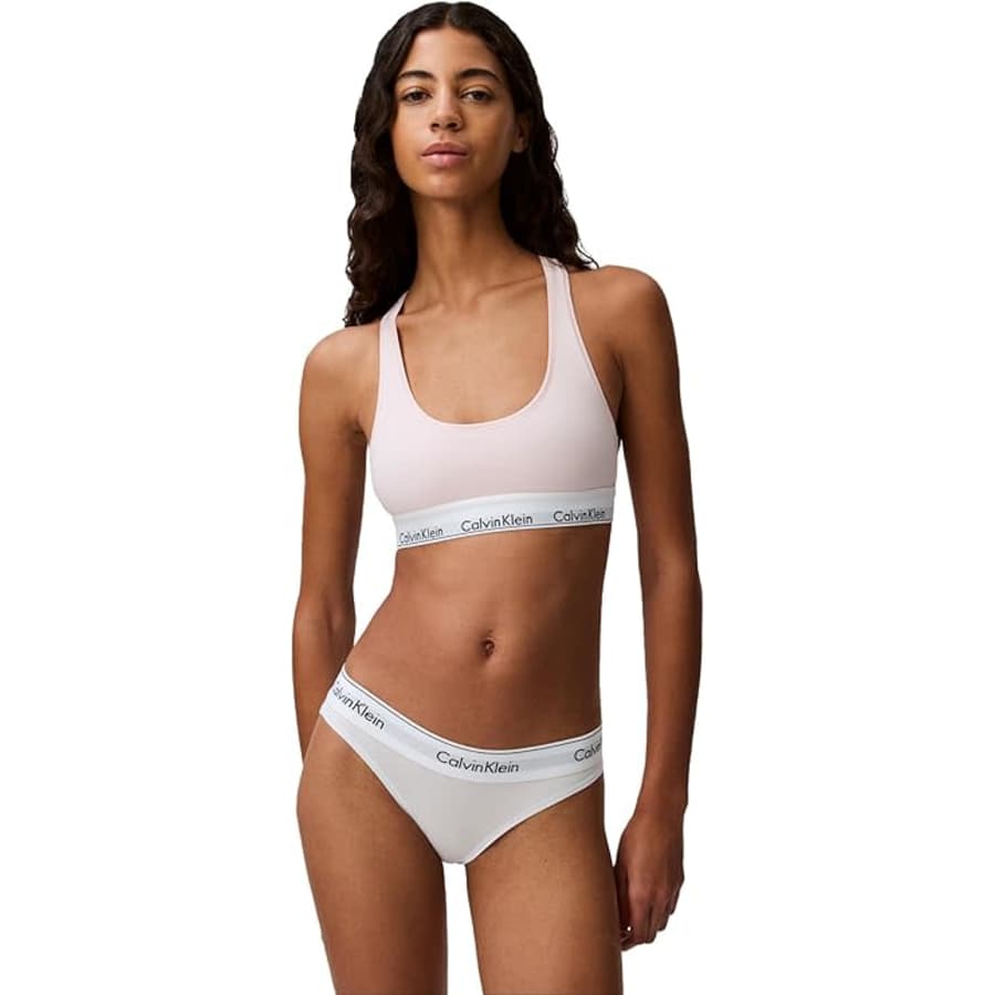 Calvin Klein Women's Modern Cotton Unlined Wireless Bralette: $11 Calvin Klein Women's Modern Cotton Unlined Wireless Bralette: $11