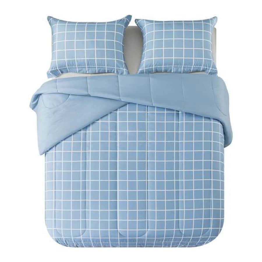 Mainstays 7-Piece Bed-in-a-Bag Queen Comforter Set: $18 Mainstays 7-Piece Bed-in-a-Bag Queen Comforter Set: $18