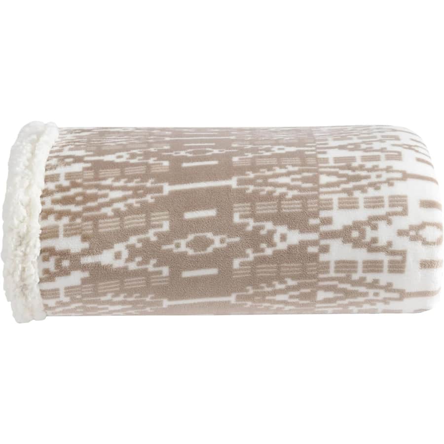 Eddie Bauer Reversible Sherpa Throw Blanket: $13 Eddie Bauer Reversible Sherpa Throw Blanket: $13