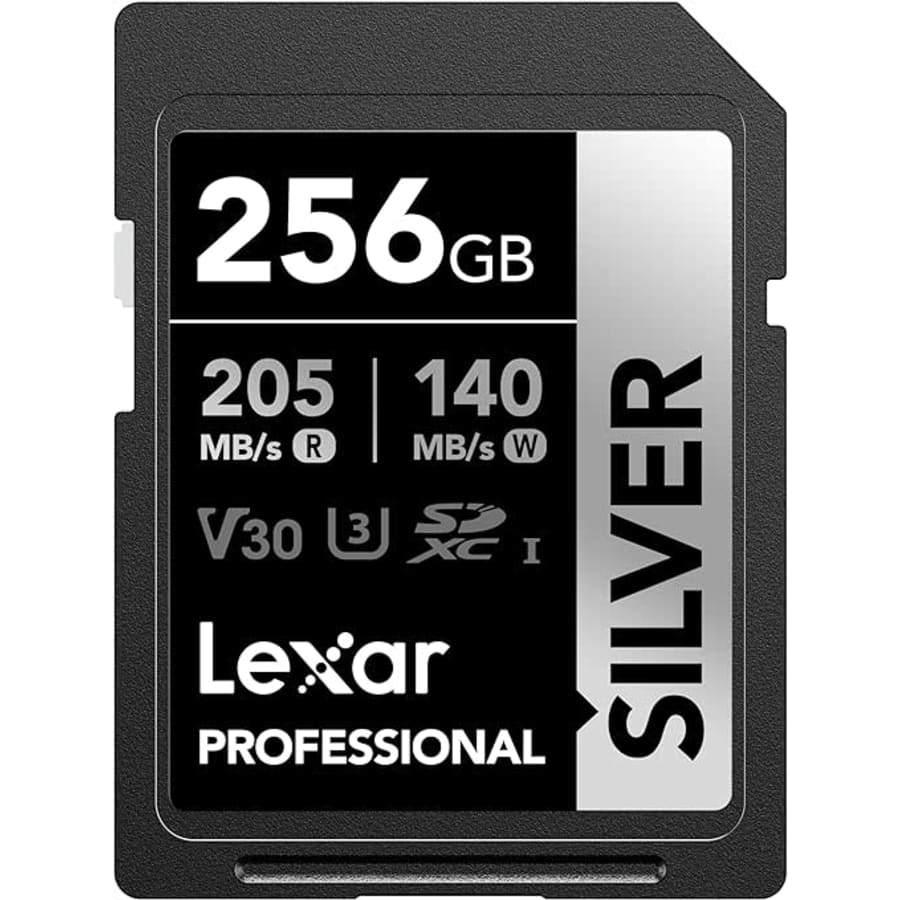 Lexar Professional 256GB SDXC UHS-I Memory Card: $27