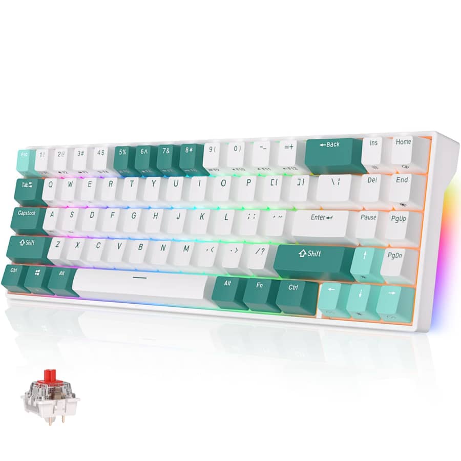 RK RK71 RGB Wireless Mechanical Keyboard: $32.49 RK RK71 RGB Wireless Mechanical Keyboard: $32.49