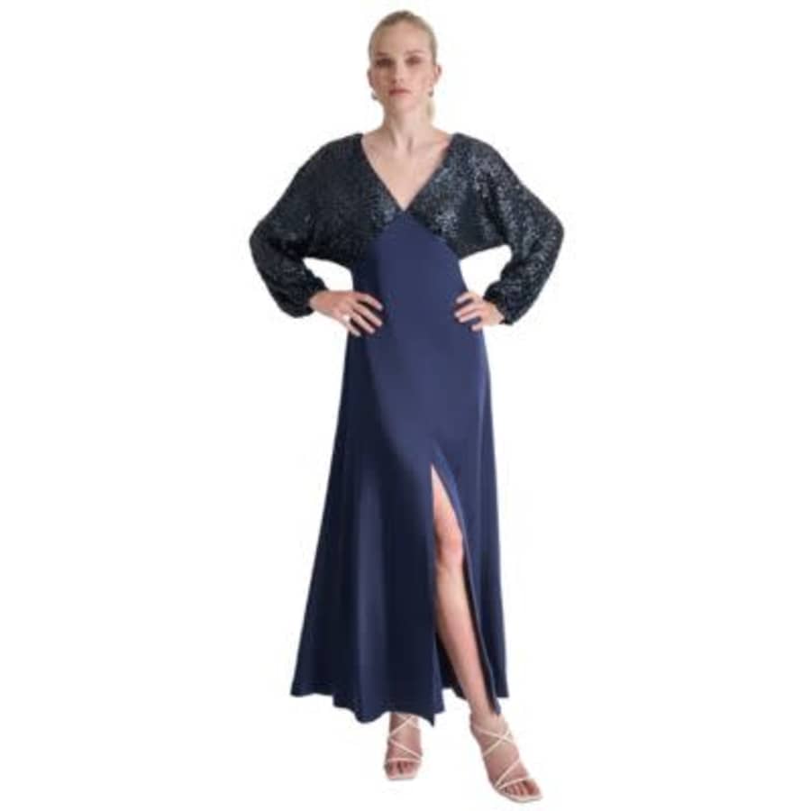 DKNY Women's Sequin Embellished Blouson-Sleeve Gown: $55.76 DKNY Women's Sequin Embellished Blouson-Sleeve Gown: $55.76