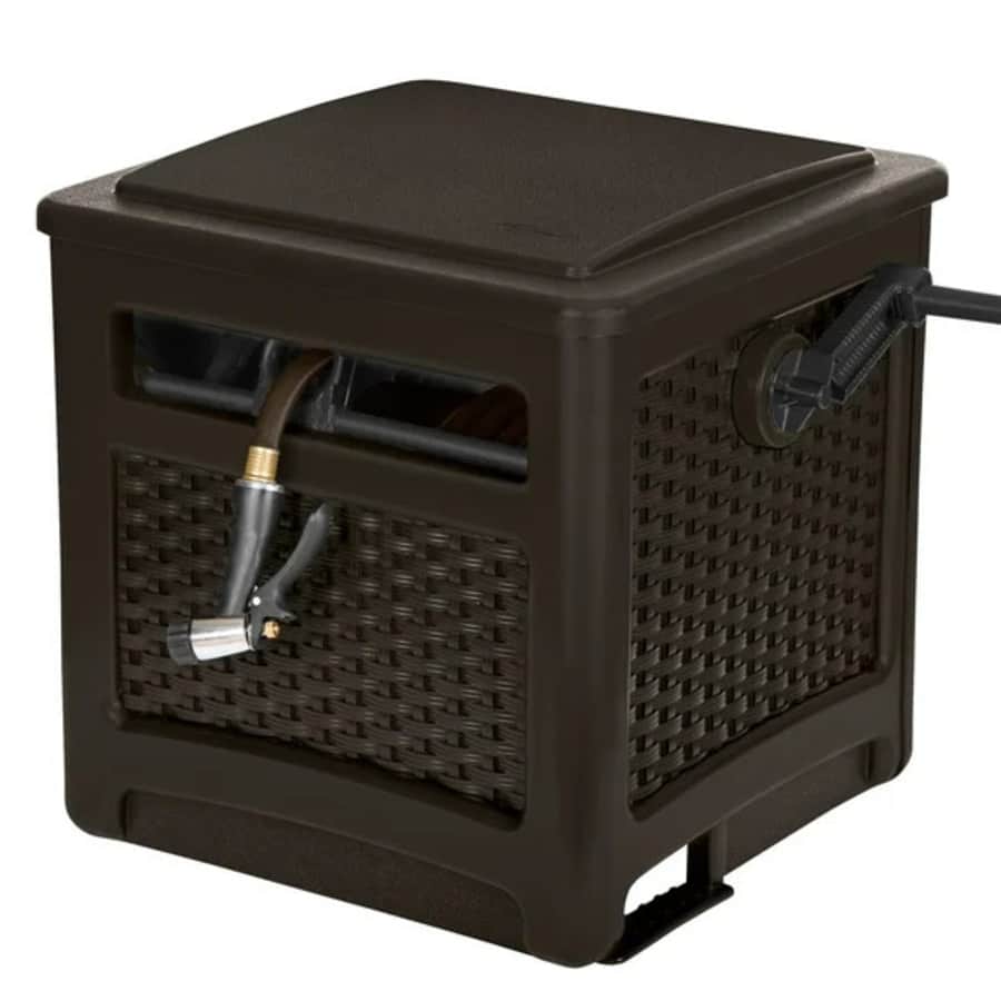 Suncast 225-Foot Smart Trak Garden Hose Reel Guide and Hideaway: $64 Suncast 225-Foot Smart Trak Garden Hose Reel Guide and Hideaway: $64