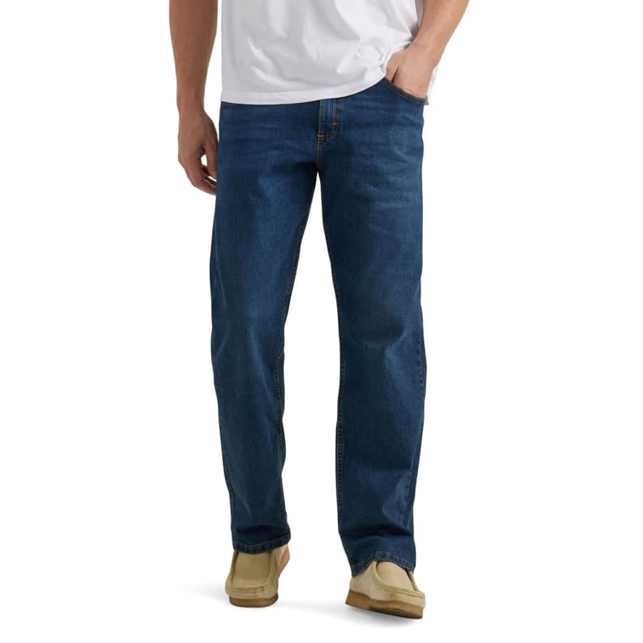 Wrangler Men's Relaxed-Fit Flex Jeans: $13