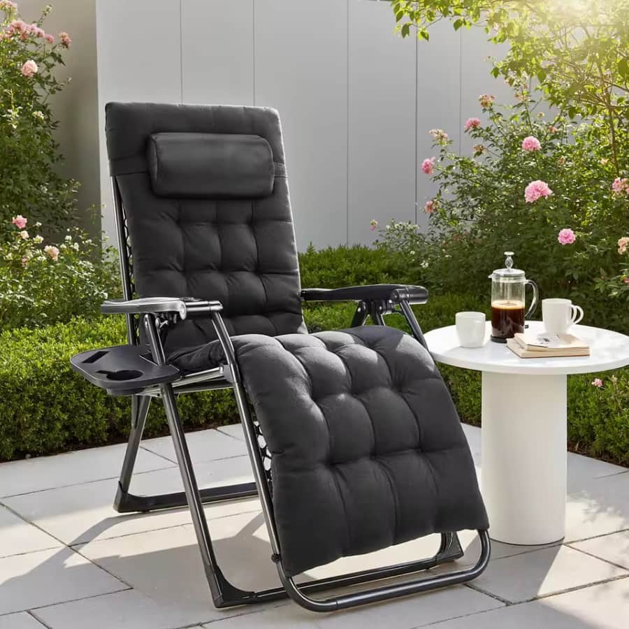 JHK Zero Gravity Set of 2 Portable Reclining Lounge Chair: $31.86 JHK Zero Gravity Set of 2 Portable Reclining Lounge Chair: $31.86