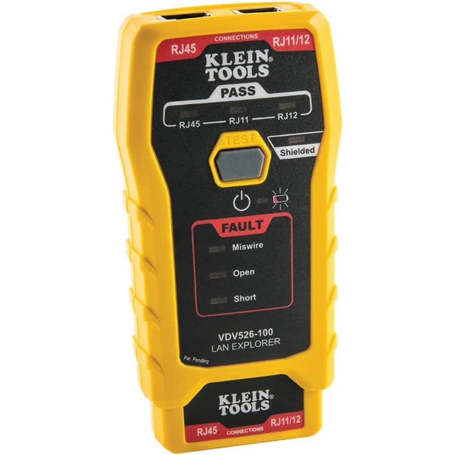 Klein Tools Network LAN Cable Tester: $21 Klein Tools Network LAN Cable Tester: $21