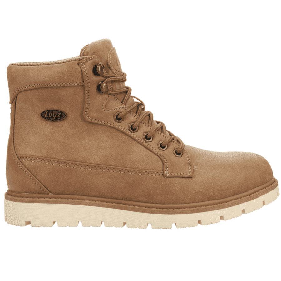 Lugz Men's Bedrock Hi Round Toe Lace Up Boots: $20