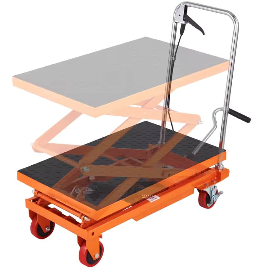 SucceBuy 330-lb. Hydraulic Lifting Platform: $185.23