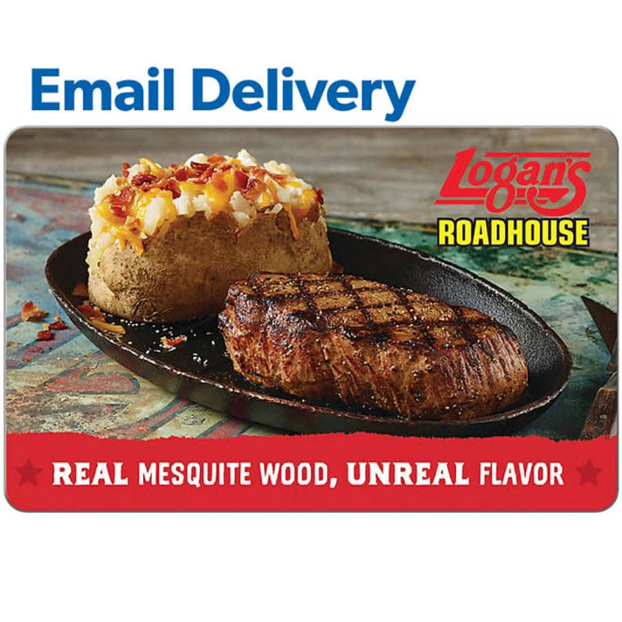 $100 Logan's Roadhouse Gift Card at Sam's Club: $75 for members