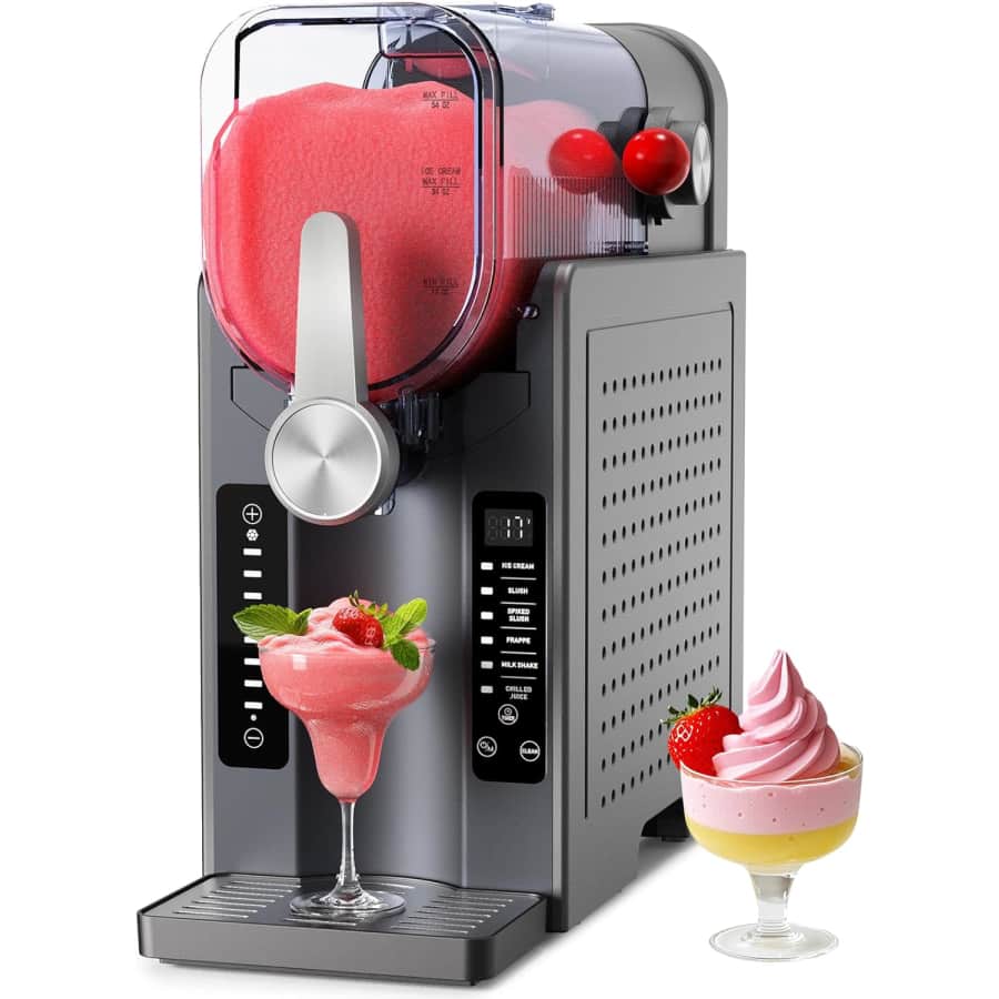 Slushie and Soft Serve Ice Cream Machine: $143.99 Slushie and Soft Serve Ice Cream Machine: $143.99