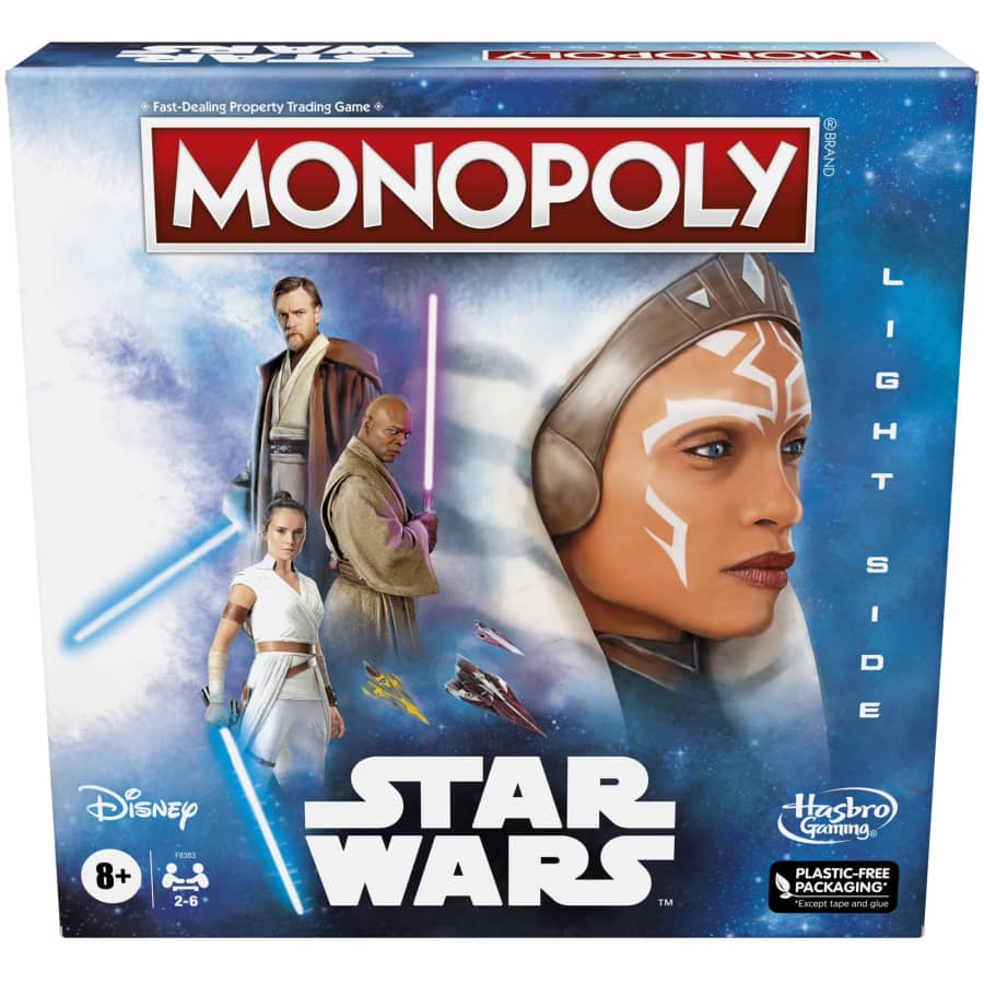 Monopoly: Star Wars Light Side Edition Board Game: $8