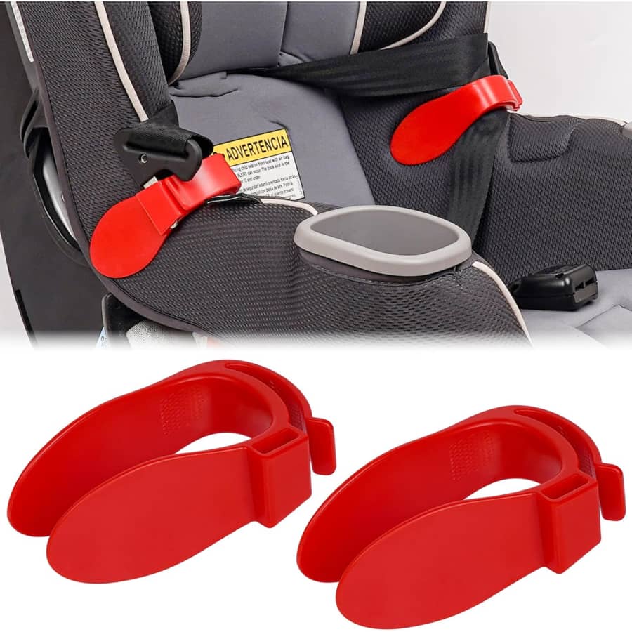 Doytn Car Seat Strap Organizer Clip 2-Pack: $5.99 Doytn Car Seat Strap Organizer Clip 2-Pack: $5.99