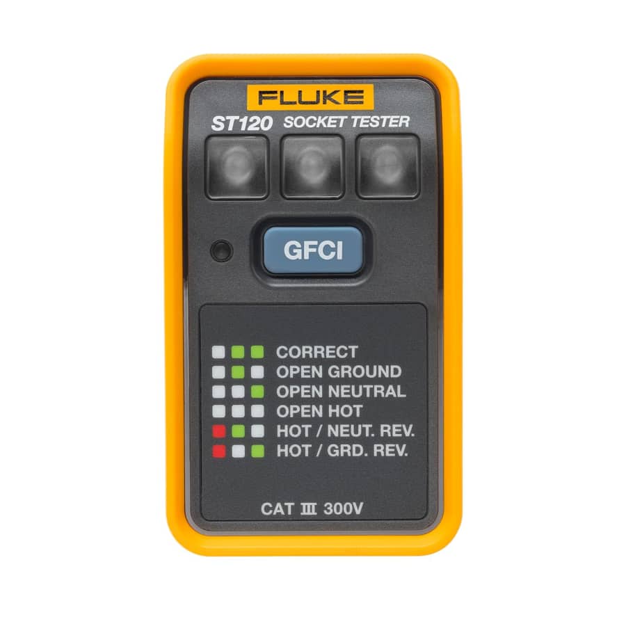 Fluke GFCI Socket Tester Without Beeper: $7.99