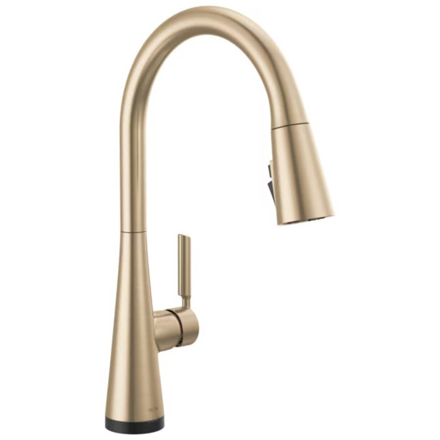 Delta Faucet Delta Kylo Touch2O Single Handle Touch-On Kitchen Faucet with Sprayer: $281