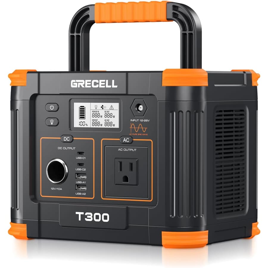 Grecell 300W 231Wh Portable Power Station: $123 Grecell 300W 231Wh Portable Power Station: $123