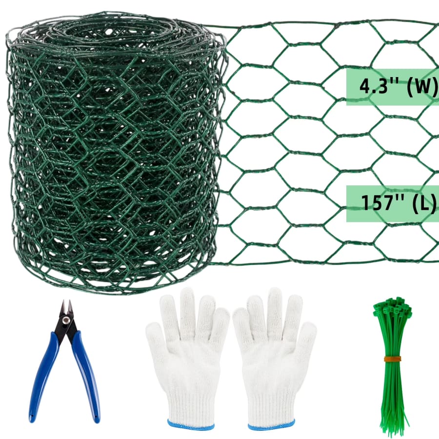 Galvanized Chicken Wire Installation Kit: $9.99