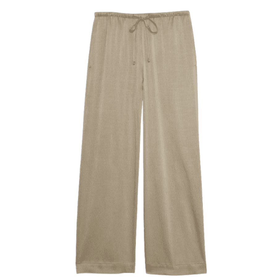 Banana Republic Factory Women's Wide-Leg Crinkled Satin Pull-On Pants: $27 in cart Banana Republic Factory Women's Wide-Leg Crinkled Satin Pull-On Pants: $27 in cart