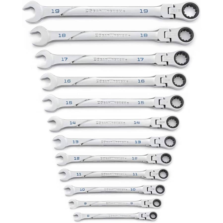 GearWrench 12-Piece 120XP XL Flex Head Ratcheting Combination Metric Wrench Set: $141 GearWrench 12-Piece 120XP XL Flex Head Ratcheting Combination Metric Wrench Set: $141