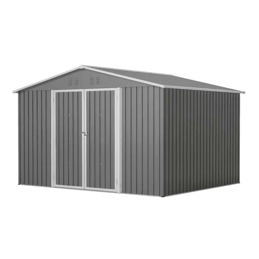 10x8-Foot Metal Storage Shed: $296.98