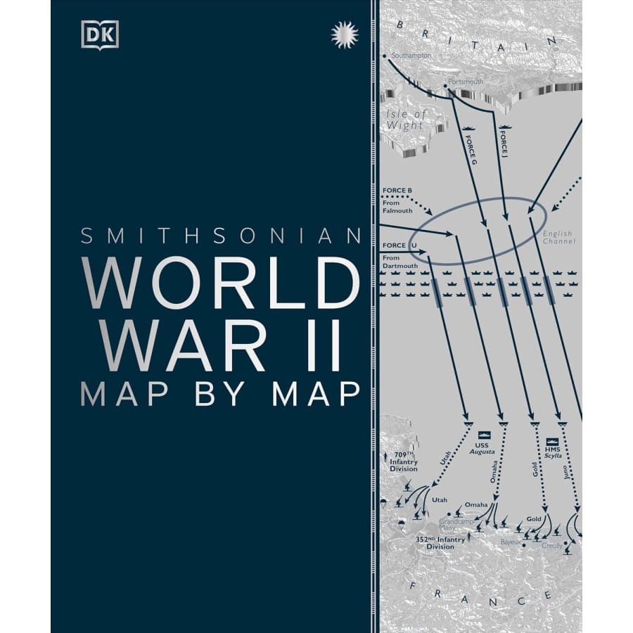 Smithsonian World War II Map by Map Hardcover Book: $14 Smithsonian World War II Map by Map Hardcover Book: $14