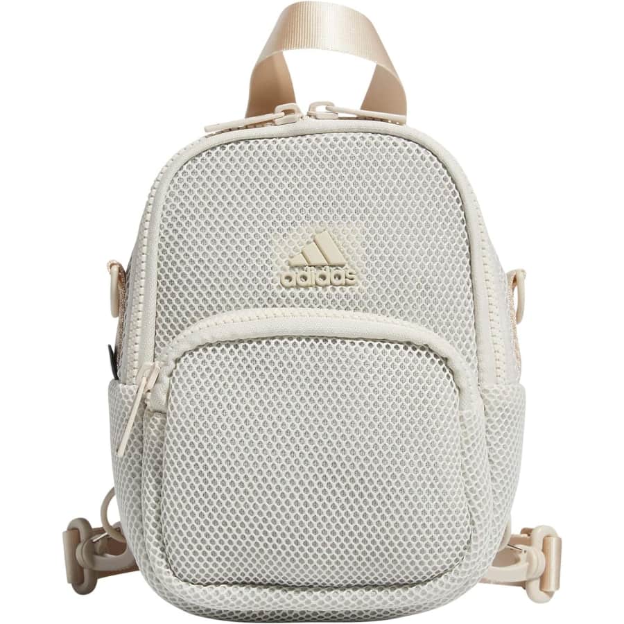 adidas Women's Airmesh Convertible Mini Backpack-Crossbody Bag: $28.50 adidas Women's Airmesh Convertible Mini Backpack-Crossbody Bag: $28.50