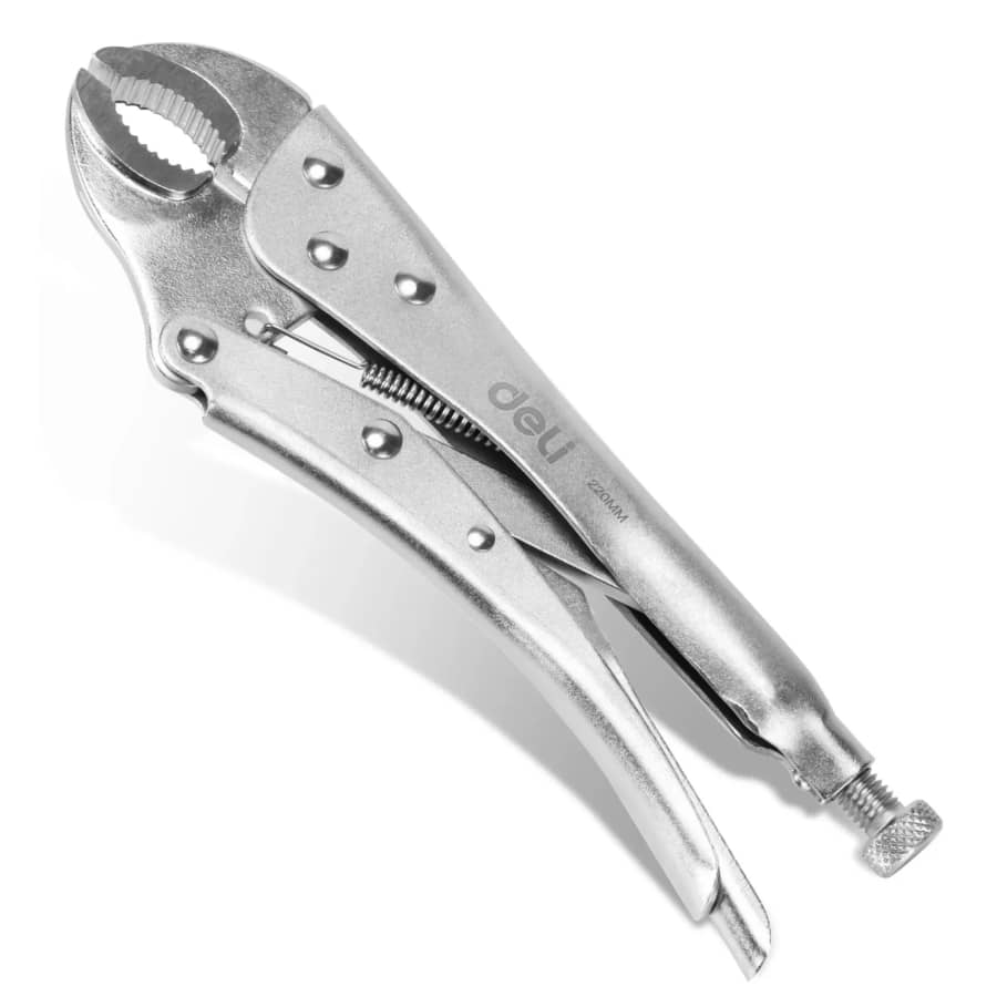 Deli 10" Curved Jaw Locking Pliers: $9.99