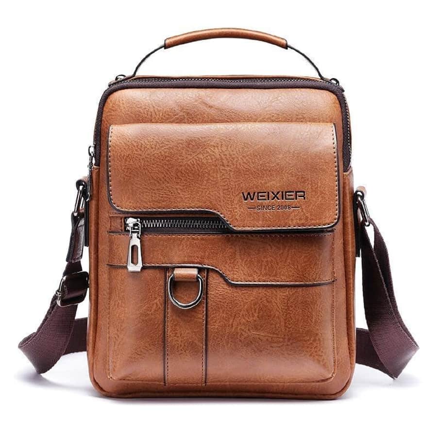 Men's Crossbody Vintage Shoulder Bag: $9