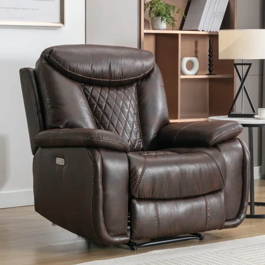 Red Barrel Studio Saneela 40" Power Recliner w/ USB: $345