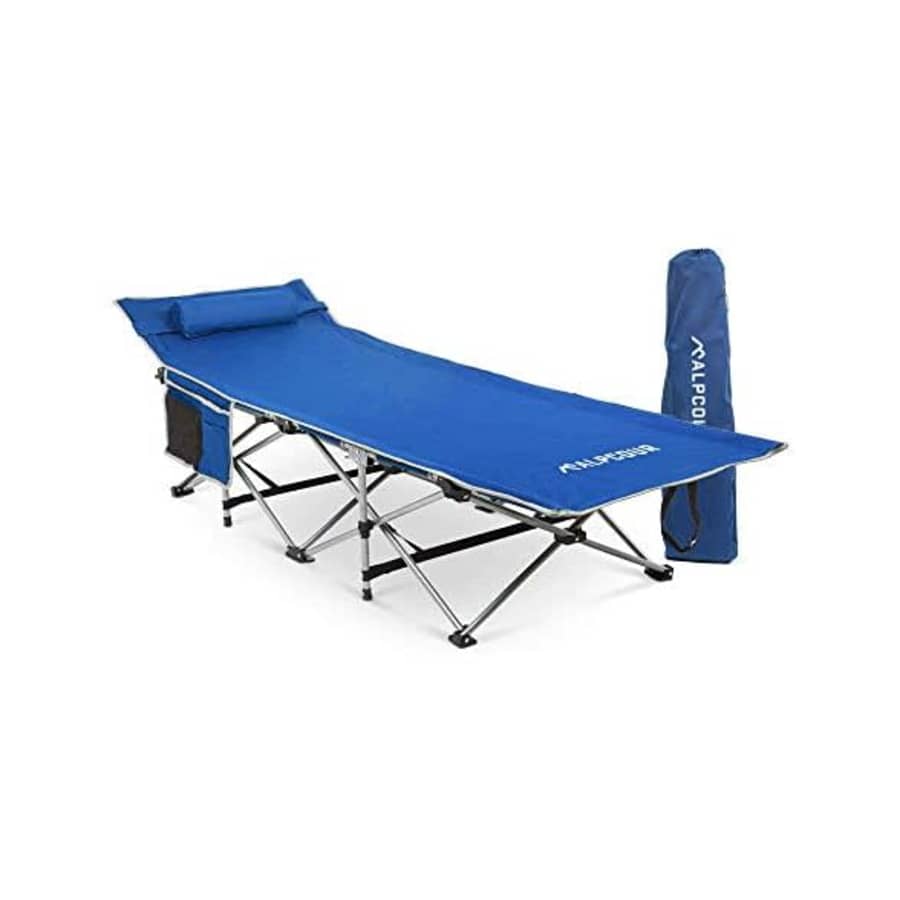 Alpcour Folding Camping Cot: $46 Alpcour Folding Camping Cot: $46