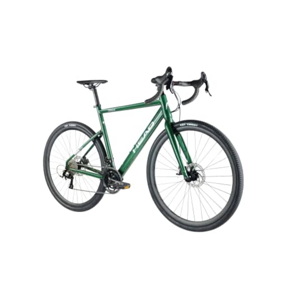 HEAD Terrain L-Twoo R5 Alloy Gravel Bike, 700c, Small, Green for $377