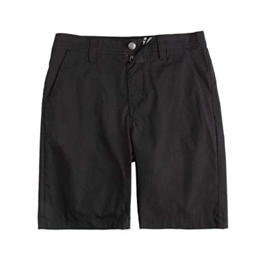 Dickies Kids Boys Slim Performance Short, Black, 8 for $21