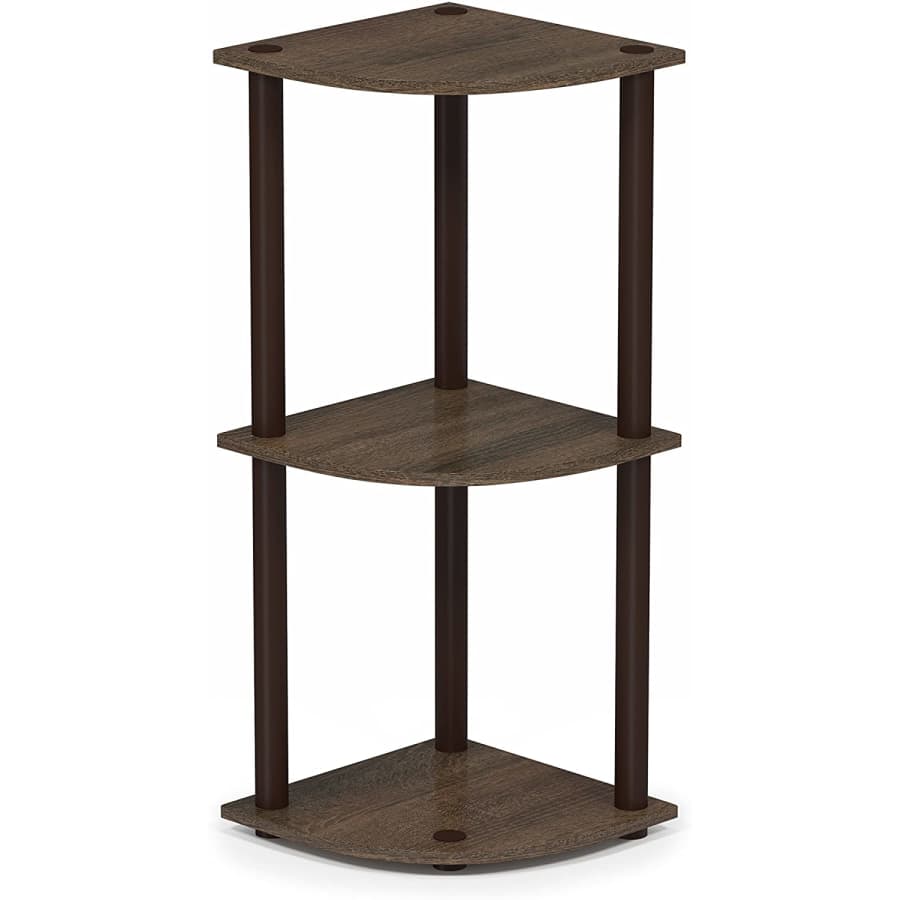Furinno Turn-N-Tube 3-Tier Corner Display Rack for $17