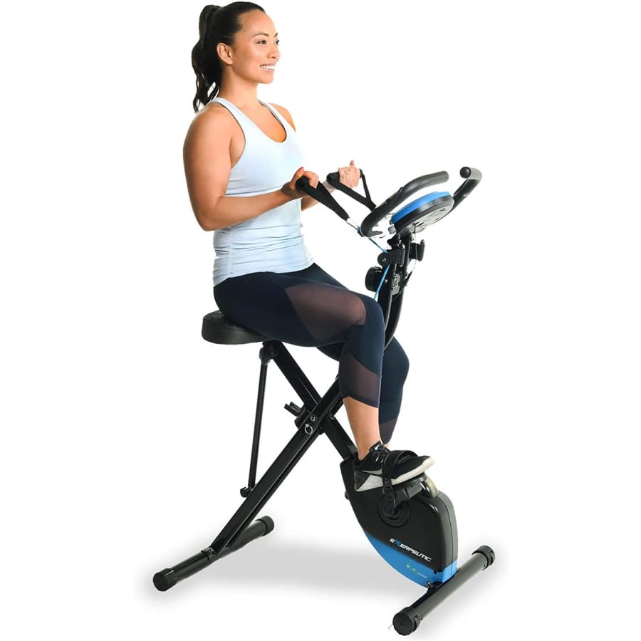 Exerpeutic Bluetooth Smart Foldable Bike for $206 Exerpeutic Bluetooth Smart Foldable Bike for $206