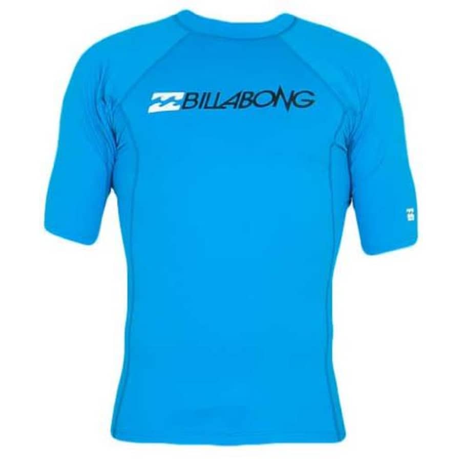 Billabong Teen-boysmen's All Day Rashguard T-Shirt, New Blue, Small for $18