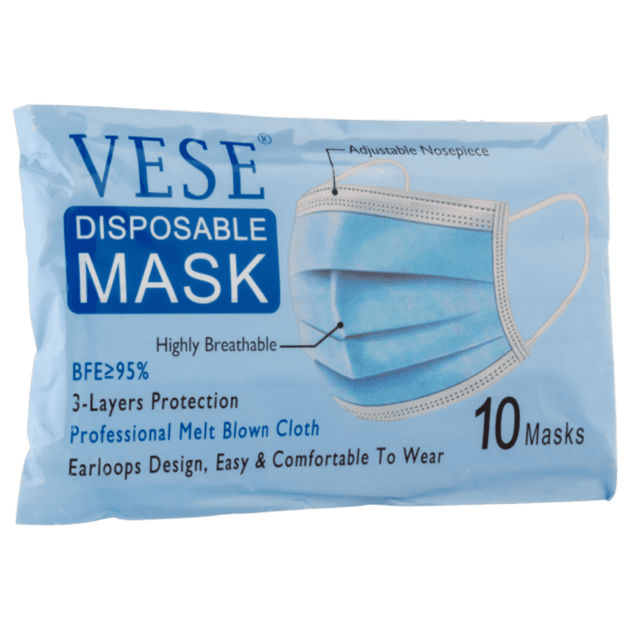 Vese 3-Ply Mask 200-Pack for $15