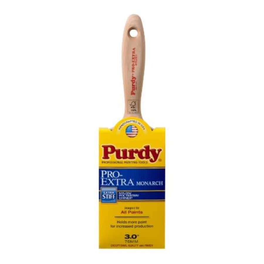 Purdy 144234730 Pro-Extra Monarch Flat Trim Paint Brush, 3 inch for $43