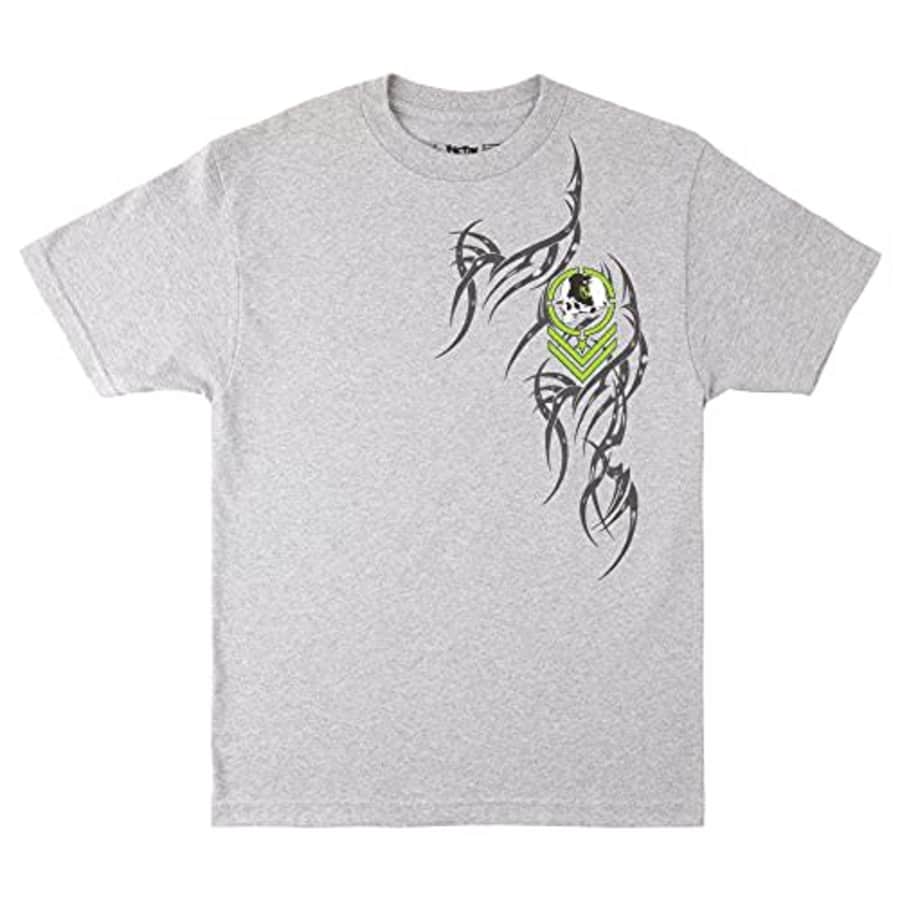 Metal Mulisha Men's Nomadic T-Shirt, Athletic Heather, 2X Large for $19
