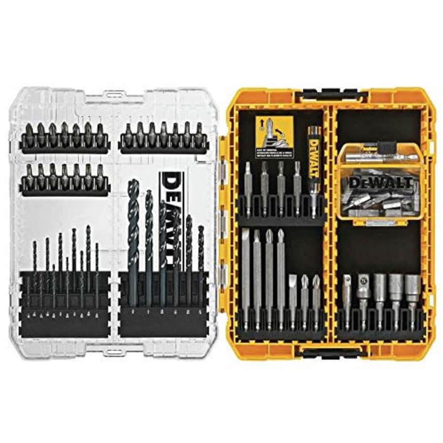 DEWALT Drill Bit Set / Screwdriver Set, 80-Piece (DWAMF1280) for $77