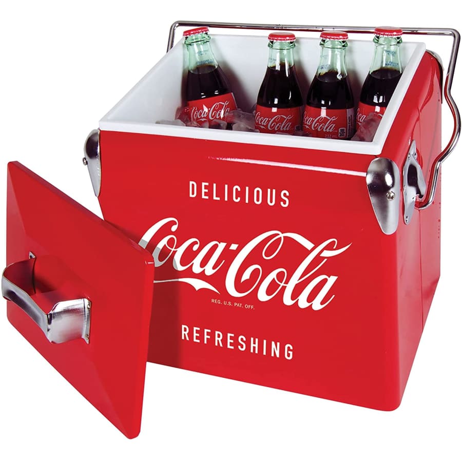 Coca-Cola Retro Style Ice Chest Cooler for $81