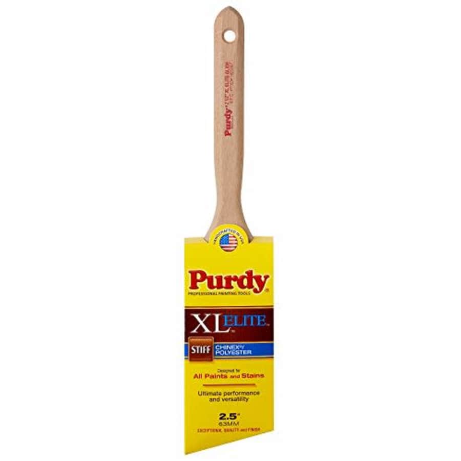 Purdy 144152325 XL Series Glide Angular Trim Paint Brush, 2-1/2 inch for $21 Purdy 144152325 XL Series Glide Angular Trim Paint Brush, 2-1/2 inch for $21