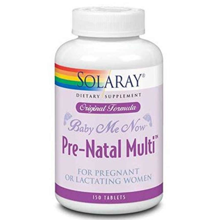 Solaray Baby Me Now Prenatal Multi Orig Form | 150 Count for $19