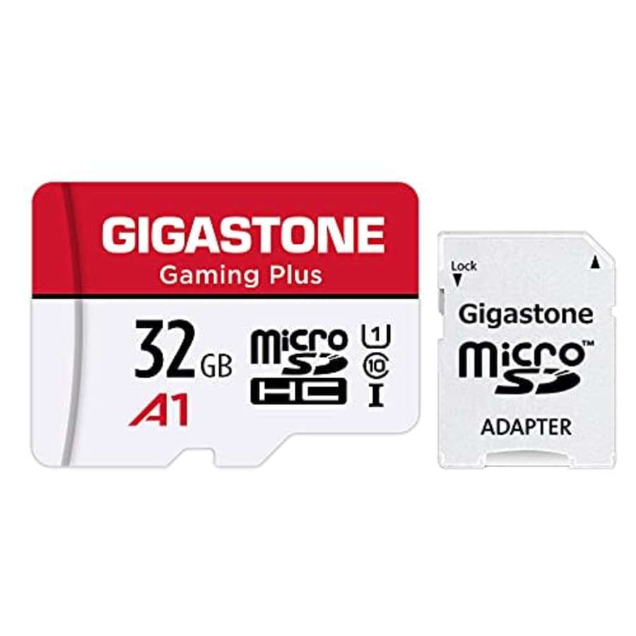 [Gigastone] Micro SD Card 32GB, Gaming Plus, MicroSDHC Memory Card for Nintendo-Switch, Smartpone, for $10