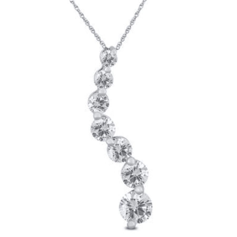 Szul 1-TCW Diamond Journey Pendant for $432