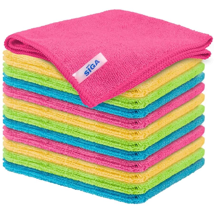 Mr. Siga Microfiber Cleaning Cloth 12-Pack for $13