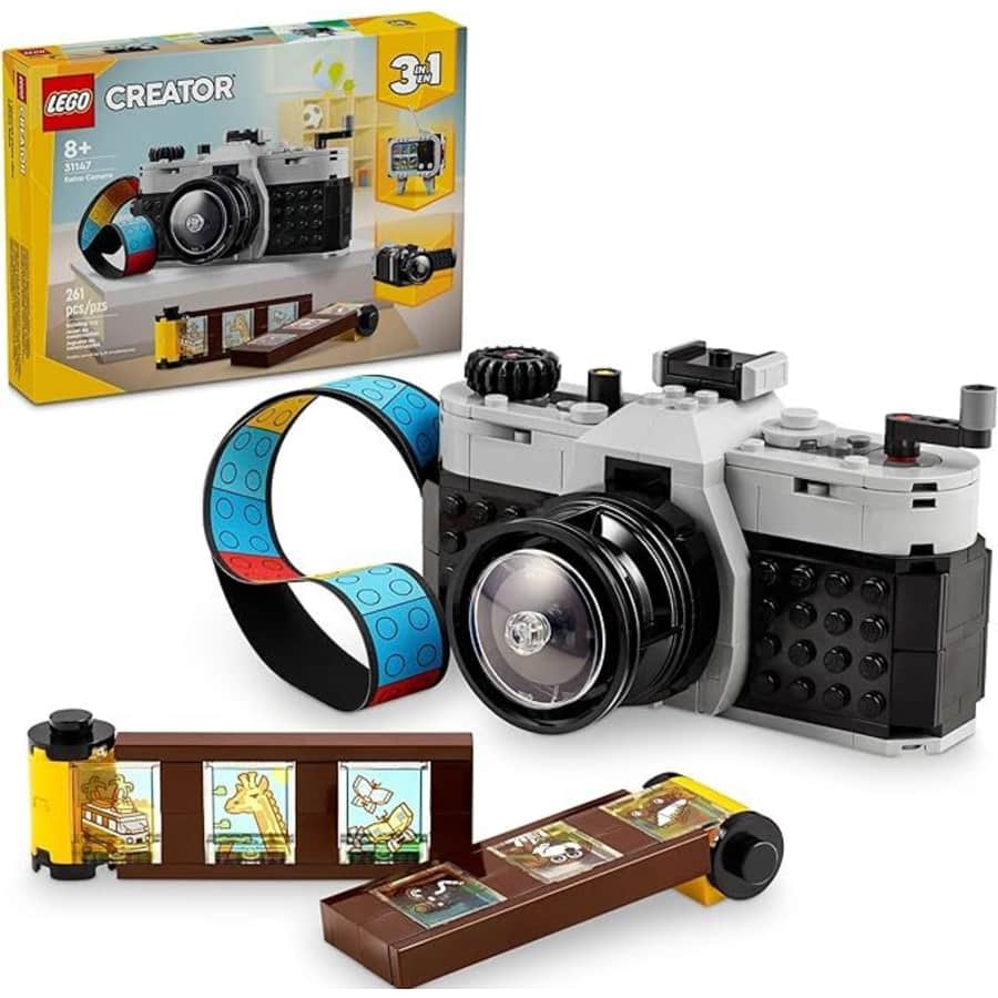 LEGO Creator 3-in-1 Retro Camera for $20