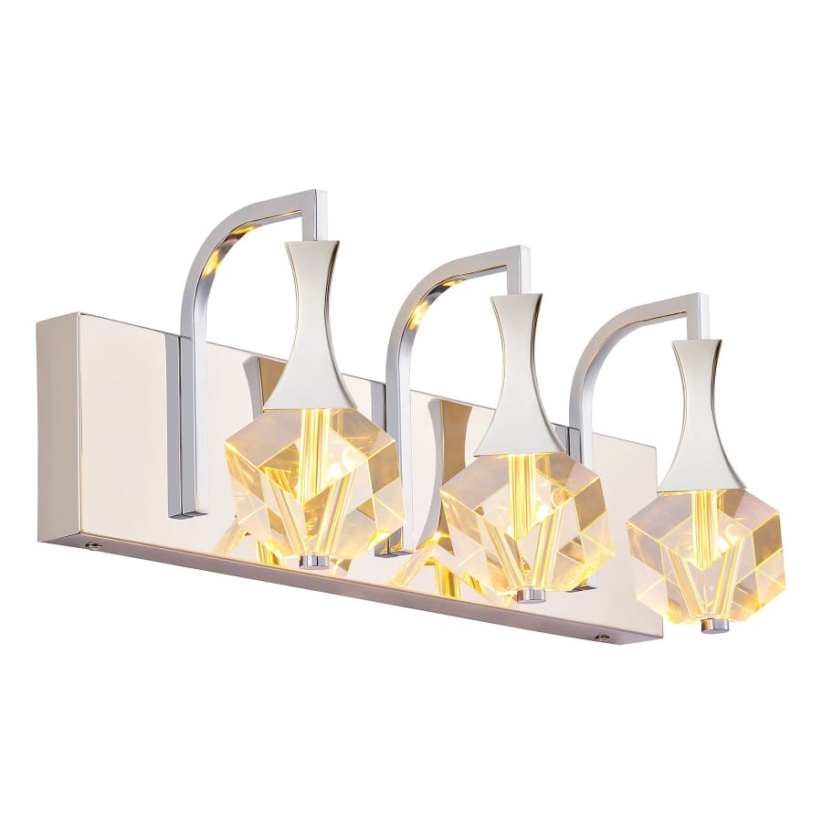 3-Light Bathroom Vanity Light for $24