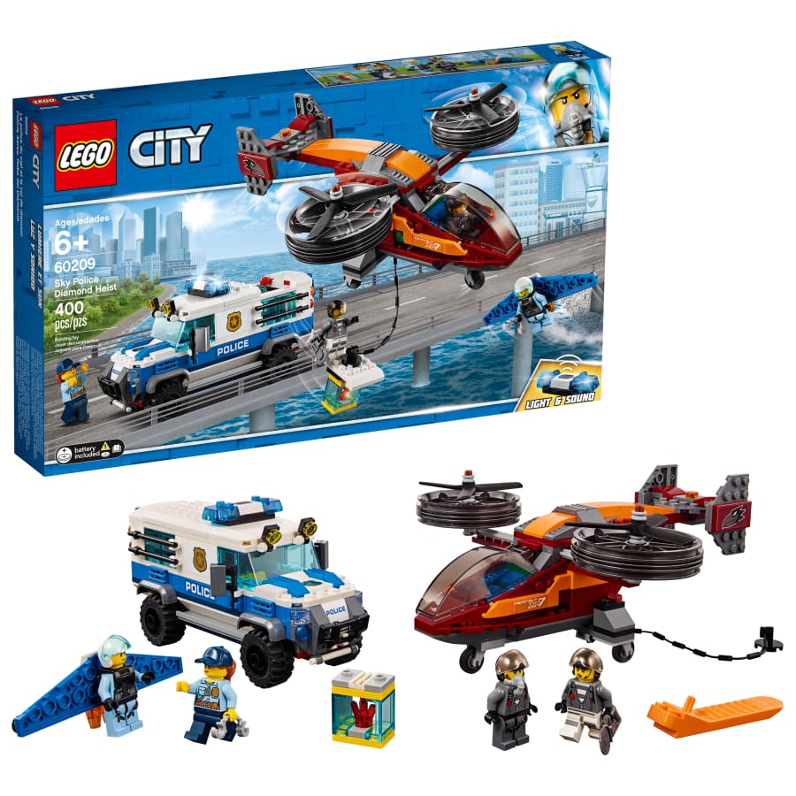 LEGO City Sky Police Diamond Heist Set for $38 LEGO City Sky Police Diamond Heist Set for $38