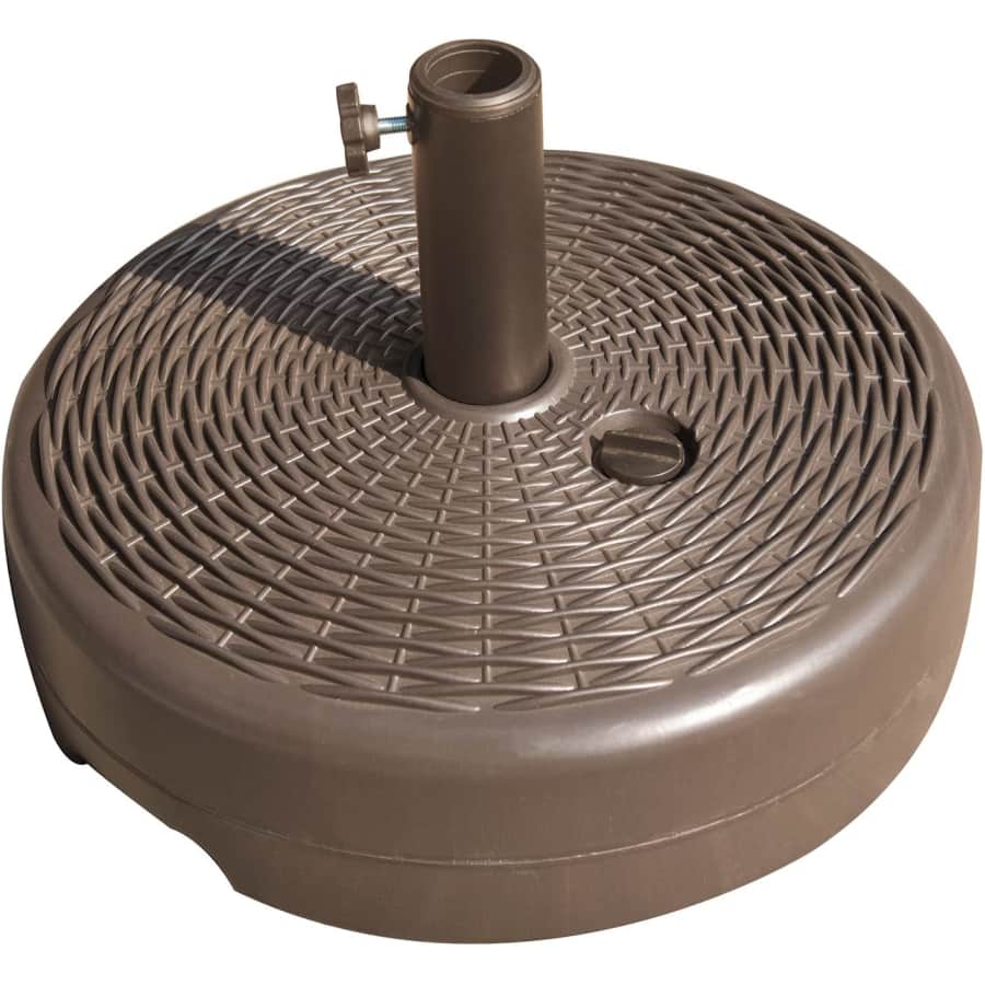 Island Umbrella Fillable Patio Umbrella Base for $30