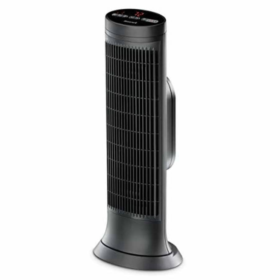 Honeywell Digital Ceramic Tower Heater, 1500 Watt, Black Oscillating Ceramic Heater Space Heater for $62 Honeywell Digital Ceramic Tower Heater, 1500 Watt, Black Oscillating Ceramic Heater Space Heater for $62